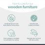 Wood black console table hall Image 6