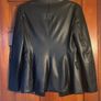 Zara Blazer Style Jacket Small Faux Leather Women's Image 2
