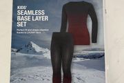 Kids ski baselayers set, age 14+, brand new in unopened box (Free girls clothes bundle for first buyer to offer asking price on this)