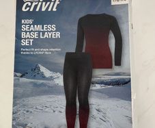 Kids ski baselayers set, age 14+, brand new in unopened box (Free girls clothes bundle for first buyer to offer asking price on this)