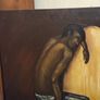 "The Negro Scipion" painted by Greek Artist A. Stergiou 1976 Image 7