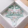 Elegant floral lingerie set Image 2
