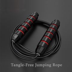 Adjustable Tangle-Free Jump Rope with Foam Handles