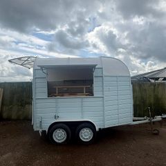 Converted Horse Box Coffee Trailer