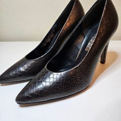Gabor high heel court shoes Nappa hight tech snake soft & smart RRP 65 euro size UK 5.5 EU 38.5