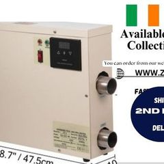 11KW 220V Pool & SPA Electric Water Heater with Digital Thermostat for Hot Tub up to 7.5CBM