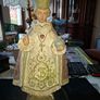 Beautiful Very Large Old Child of Prague Statue, likely produced in Ireland during the early 20th century, Postage Available or collection, Measurements are in the photo's Image 6