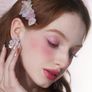 Flower Knows Violet Strawberry Rococo Collection Hair Clip in Amethyst Image 3