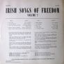 Irish Songs Of Freedom Vol 2 - LP 1969 Image 2