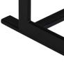 2-Seater Bench Solid Mango Wood and Steel Image 9