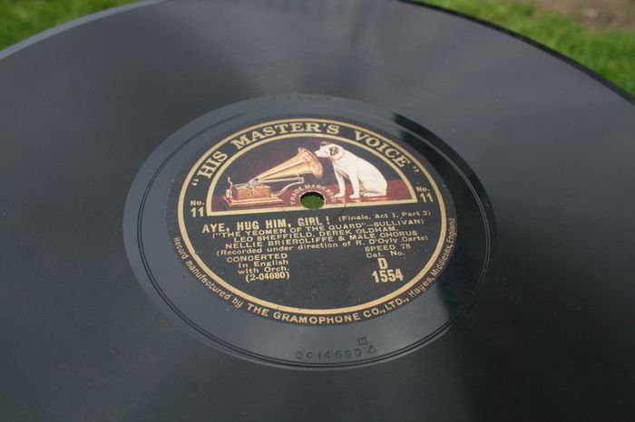 Antique Gramophone records