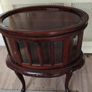 Mahogany Display Cabinet / Drinks Cabinet Image 2