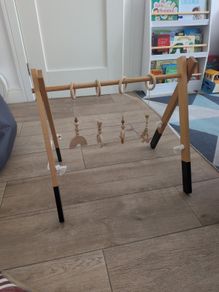Wooden play gym