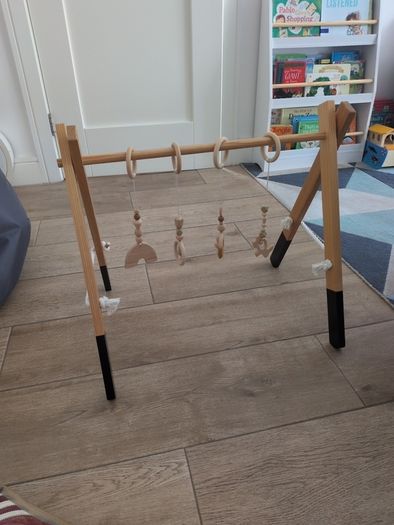 Wooden play gym