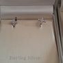 ladies silver earrings Image 9