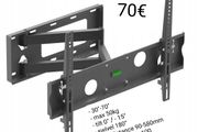 Tv Wall Bracket Tilt Swivel Long Arm 30"-70"