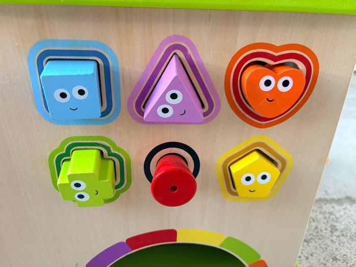 Hape Country Critters Wooden Activity Cube