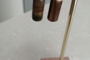 Sterling silver and tigers eye earrings