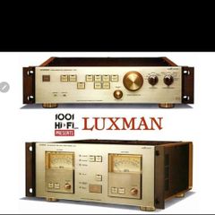 Mega Rare Legendary Beast LUXMAN M05 DUAL MONO CLASS-A 400W @8 OHMS Bridged over 40KG Champagne edition Recapped and Professionally serviced and Cleaned with new components Bargain