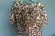Wyse London leopard print top