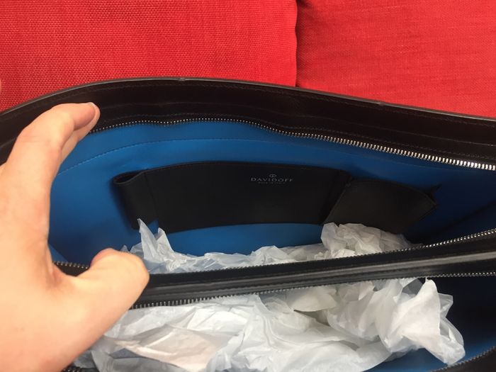 Davidoff Saffiano  Hard Business Bag