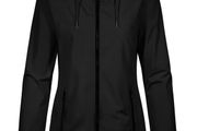 Brand New Women's Mid-Season Lightweight Parka Hooded Mid-Length