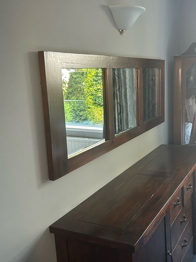 Sideboard & matching mirror