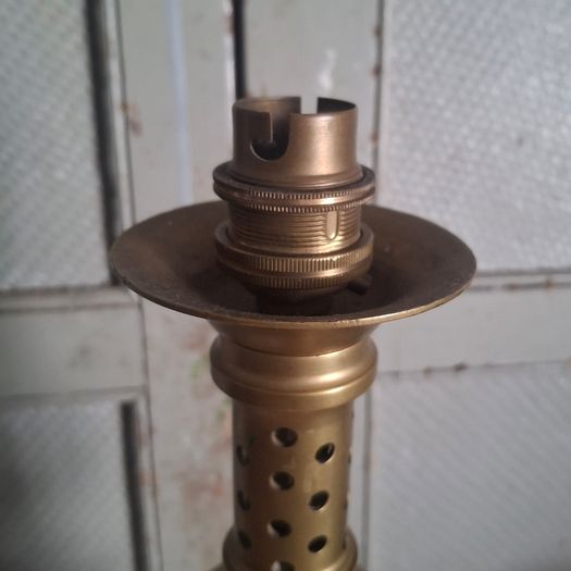 Brass Torchier Table Lamp