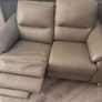 Electric Recliner sofa, Grey leather with USB ports Image 7