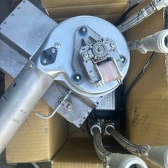 Gas boiler fan