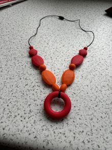Baby chew necklace