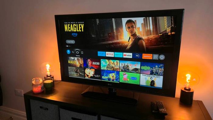 LG 42" Full HD TV (Model: 42CS460) for sale, including Amazon Fire Stick.