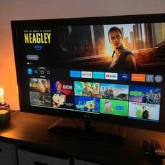 LG 42" Full HD TV (Model: 42CS460) for sale, including Amazon Fire Stick.
