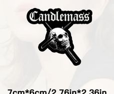 Candlemass Iron / Heat transfer Patch