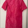 Bimba Y Lola Pink Jacquard Shift Dress - XS Image 3