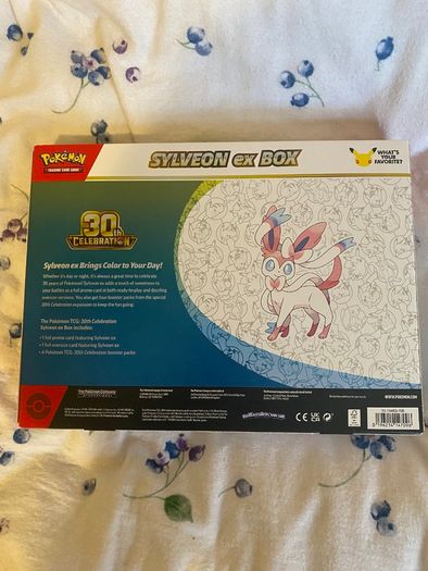 Pokemon 30th Celebration Sylveon ex Box - Sealed