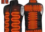 Electric Heated Vest Jackets Men Women's 9 Heated Zones Graphene Sportswear USB Heating Heat Coat Camping Waterproof Down Jacket