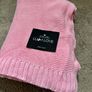 bamboo  baby blanket  candy pink colour suitable from newborn up to school Image 5