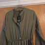 Quiz Green  Satin Dress.  S.S -12 B.N.W.T. Image 3