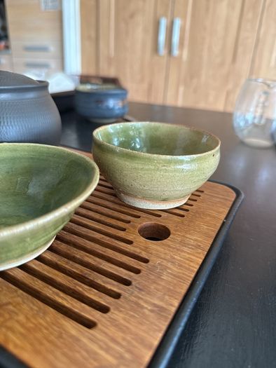Handcrafted Matcha tea cup
