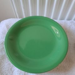 Vintage green John Tams plates