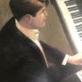Large oil on canvas "Piano "Roy Edwards fine Arts collection Image 2