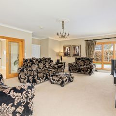 Sofa Suite Side Tables and Lamps