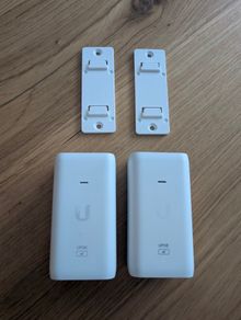 Ubiquiti UniFi af PoE Injector 802.3af Wall Mount Hardware Included Bundle Available