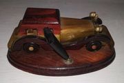 Vintage Wooden Car - Pen holder