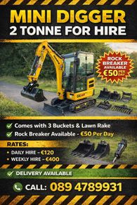 Mini Digger Hire