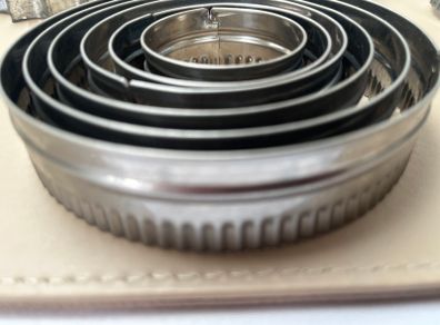 6 Piece Stainless Steel Pastry Cutters