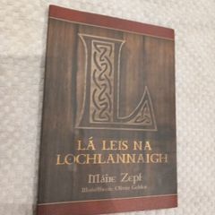Irish printed book. La leis na Lochlannaigh. Mailed Zepf. Children kid's book's
