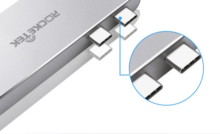 Rocketek Mini Doc Combo USB 3.0 Hub & SD/TF Card Reader Aluminum Alloy (Brand New/Warranty)