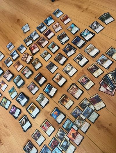 Magic the gathering bundle of 50 Japanese cards read description